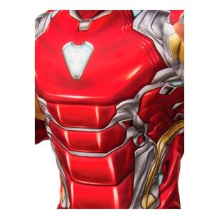 Disney Deluxe Iron Man Adult Costume Multicoloured