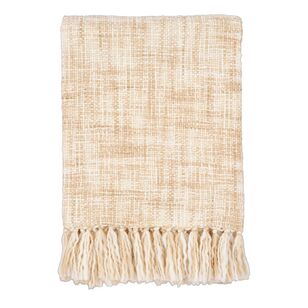 KOO Isabella Woven Throw Natural 130 x 180 cm