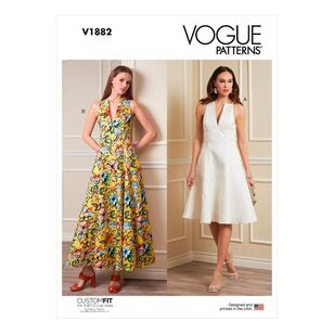 Vogue Sewing Pattern V1882 Misses' Dress