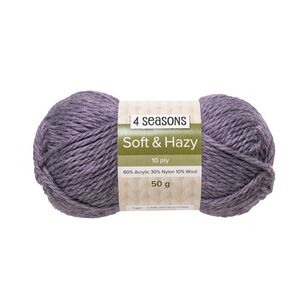 4 Seasons Soft & Hazy Yarn Grey Ridge 50 g