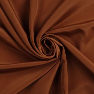 Plain 112 cm Roma Lining Fabric Brown Patina 112 cm