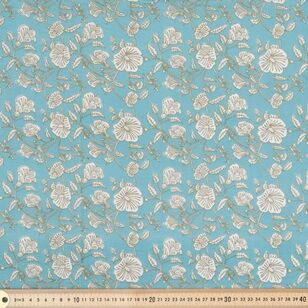 Jamuna Vegetable Dyed 112 cm Cotton Fabric BLUE 112 cm
