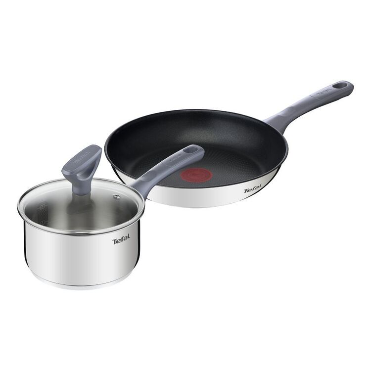 Tefal Daily Cook Induction Non-Stick Stainless Steel Frypan 24cm