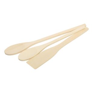 Wiltshire Classic Wooden Utensils Set 3 Piece Natural