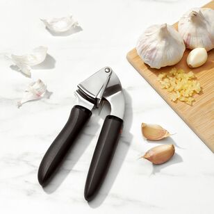 OXO Softworks Garlic Press Black