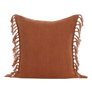 KOO Rohini Linen Cushion Caramel 50 x 50 cm