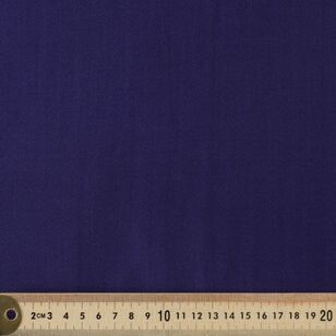 Plain 145 cm En Vogue Satin Fabric Navy 145 cm