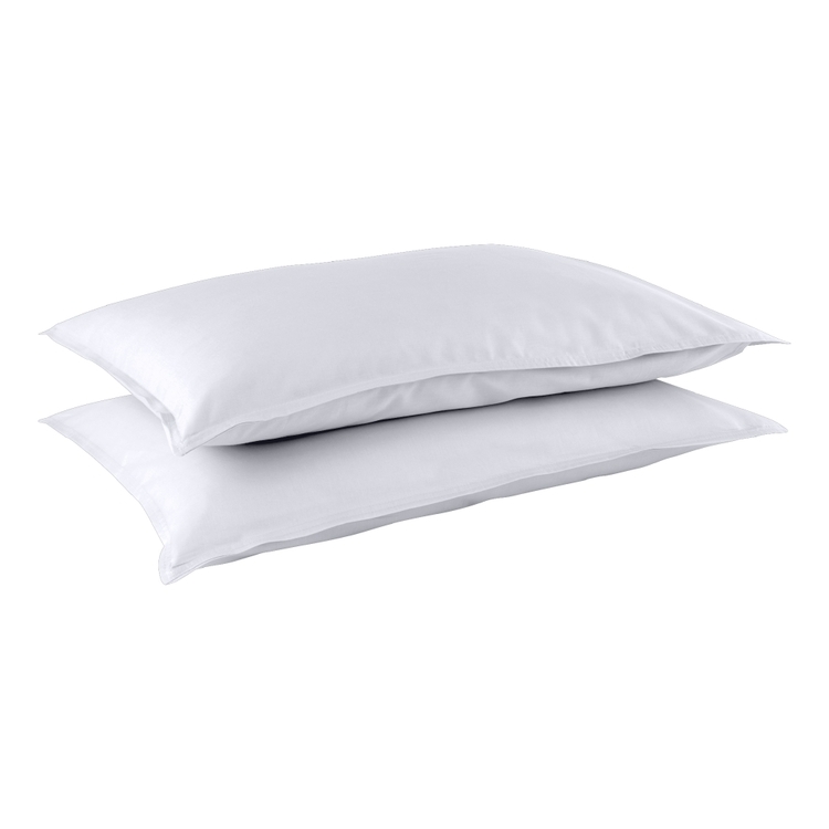 White Home Washed Cotton 2Pk Pillowcases White