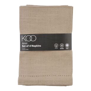 KOO Anni Napkin Stone 45 x 45 cm