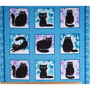 Meow Blocks 60 cm x 112 cm Panel Multicoloured 60 x 112 cm