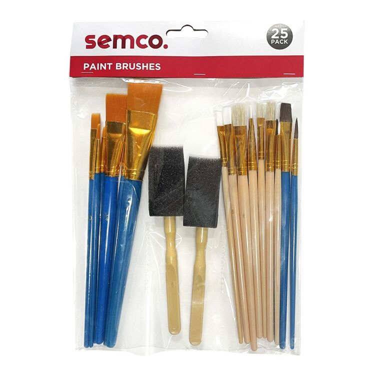 Paint Brushes Set 30 Pcs Paint Brushes for Acrylic Painting Oil Watercolor  Acrylic Paint Brush Artist Paintbrushes for Body Face Rock Canvas Kids Adult  Drawing Arts Crafts Supplies Blue Blue nickel 3