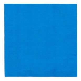 Spartys Paper Napkin 20 Pack Royal Blue 33 x 33 cm