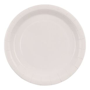 Spartys 23cm Paper Plate 16 Pack White 23 cm