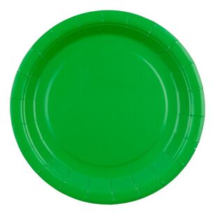 Spartys 18cm Paper Plate 16 Pack Emerald Green 18 cm