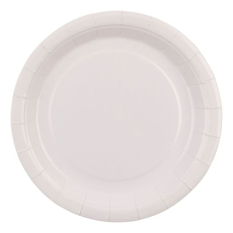 Glad Everyday Round Disposable White Paper Plates | Small White Paper  Plates, Solid Glossy White Disposable Plates, Disposable Paper Plates Paper