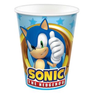 Sonic the Hedgehog 9oz / 266ml Paper Cups