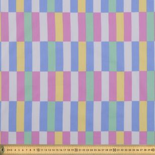 Spots & Stripes Vertical Stripe 112 cm Cotton Poplin Multicoloured 112 cm