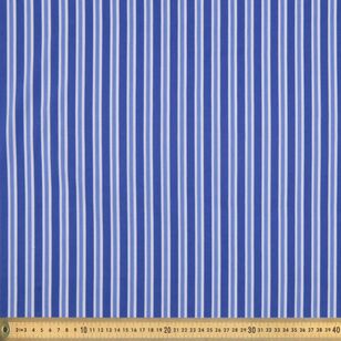 Spots & Stripes Thin Stripe 112 cm Cotton Poplin Blue 112 cm