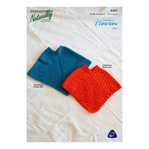 Naturally Baby Haven 4 Ply K509 Leaflet Multicoloured