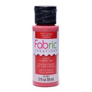 Fabric Creations 59 mL Soft Fabric Ink Poppy 59 mL