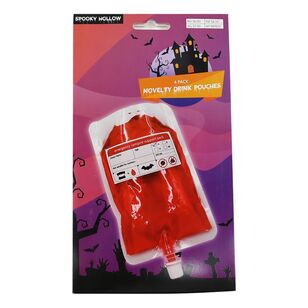 Spooky Hollow Novelty Drink Pouches 4 Pack