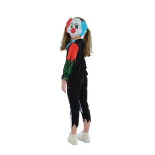 Spooky Hollow Clown Kids Costume Multicoloured