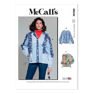 McCall's Sewing Pattern M8346 Misses' Jacket White