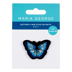 Maria George Butterfly Mini Stick On Motif Multicoloured