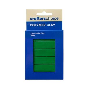 Crafters Choice Polymer Clay Forest Green 100 g