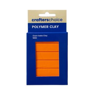 Crafters Choice Polymer Clay Orange 100 g