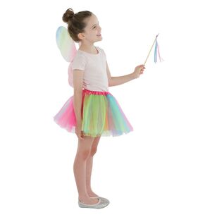 Spartys Kids Fairy Tutu Costume Set Multicoloured