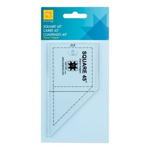 EZ Quilt 45° Square Ruler Multicoloured