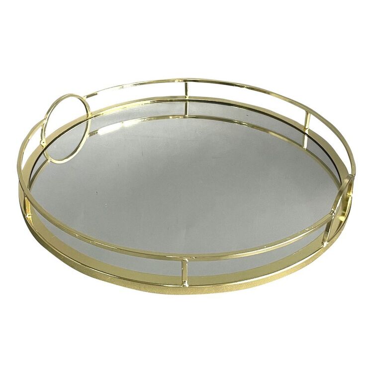 Ombre Home Charlotte Tray Gold