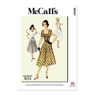 McCall's Sewing Pattern M8357 Misses' Dress and Jacket White