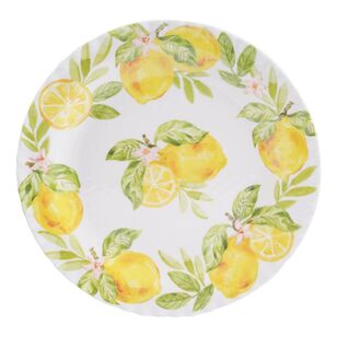 Culinary Co Amalfi Lemons Platter White & Yellow 45 cm