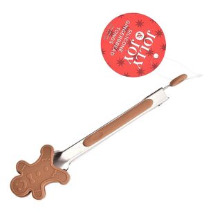 Jolly & Joy Gingerbread Man Tongs Brown 17 cm