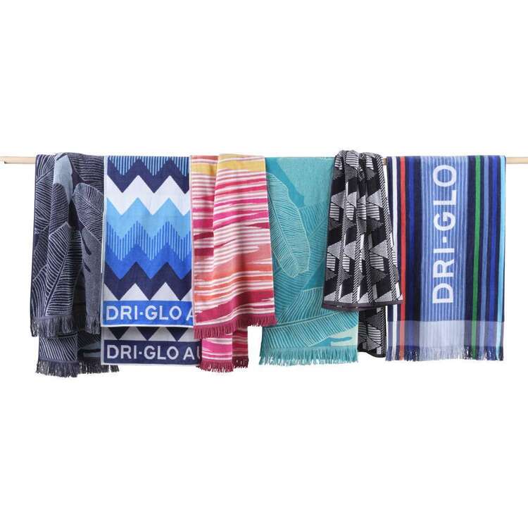 Dri Glo Manly Beach Towel Multicoloured