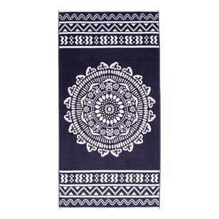 KOO Jacquard Ishka Mandala Beach Towel Multicoloured Bch Towel