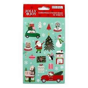 Jolly & Joy Christmas Sticker Book Multicoloured