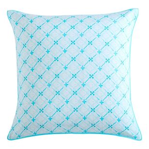 Logan & Mason Parakeeta European Pillowcase Aqua