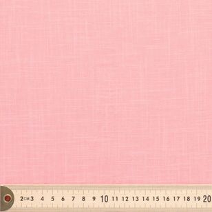 Plain 128 cm Fancy Washer Crinkle Slub Pink Icing 128 cm