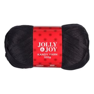Jolly & Joy Kandy Yarn Black 100 g