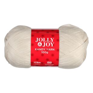 Jolly & Joy Kandy Yarn White 100 g