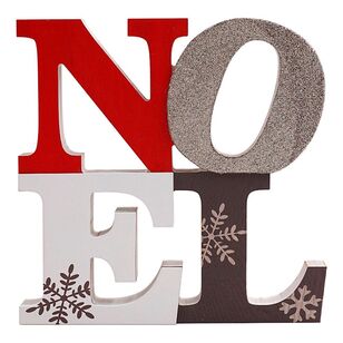 Jolly & Joy Noel Sign Multicoloured 20 x 20 x 2.3 cm