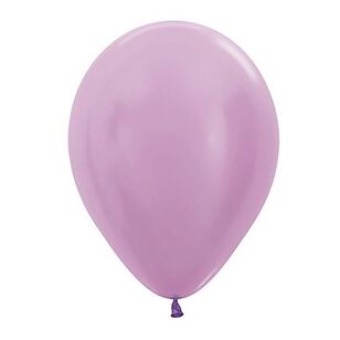 Sempertex Pearl Latex Balloons Lilac 30 cm