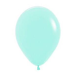 Sempertex Pastel Latex Balloon 12 cm Green 12 cm