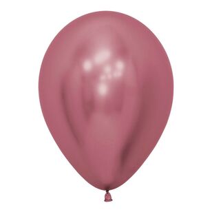 Sempertex Metallic Latex Balloon 30 cm Pink