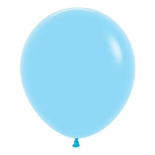Sempertex Pastel Latex Balloon 45 cm Blue 45 cm