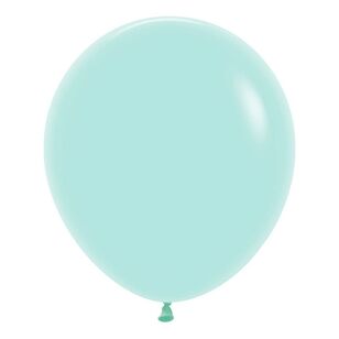 Sempertex Pastel Latex Balloon 45 cm Green 45 cm