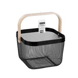 Boxsweden Mesh Storage Basket Black